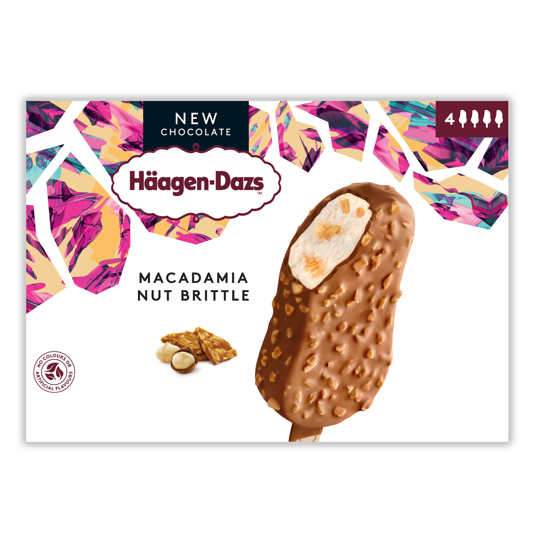macadamia nut brittle stickbar